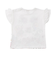 袖フリルお花いっぱいTシャツ