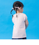 フリル襟アップリケボーダーTシャツ