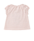 フリル襟アップリケボーダーTシャツ
