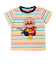 アップリケマルチボーダーTシャツ