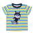 アップリケマルチボーダーTシャツ