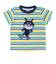 アップリケマルチボーダーTシャツ