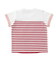 お座りアンパンマン切替ボーダーTシャツ