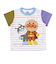 アンパンマン ばいきんまんプリントボーダーTシャツ