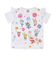 水陸両用お花柄フリルTシャツ