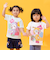 ドキンちゃんコキンちゃんちらっと振り向きTシャツ