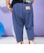 デニムニットプリントレギンス
