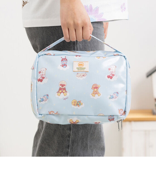 雲柄ラミネートオムツポーチ｜アンパンマンキッズコレクションの