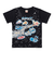 光る星柄半袖Tシャツ