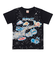 光る星柄半袖Tシャツ