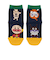 ネップ素材クルーソックス