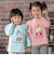 パフスリーブアップリケ9分丈Tシャツ