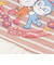 チュール切替ボーダーチュニック