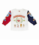 袖プリントカレッジロゴ長袖Tシャツ