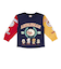 袖プリントカレッジロゴ長袖Tシャツ