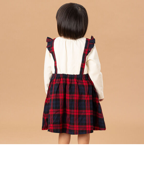 ドキンちゃんコキンちゃんドッキングワンピース｜アンパンマンキッズ