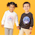 ばいきんまんコキンちゃんひょっこり長袖Tシャツ