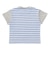 アップリケ切替半袖Tシャツ