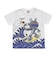 だだんだん波乗り和柄Tシャツ