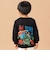 ばいきんまんスプレーアート長袖Tシャツ