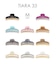 ティアラ 33 クリップ 2026 M サイズ