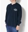 ヘンリーネックロングスリーブTシャツ