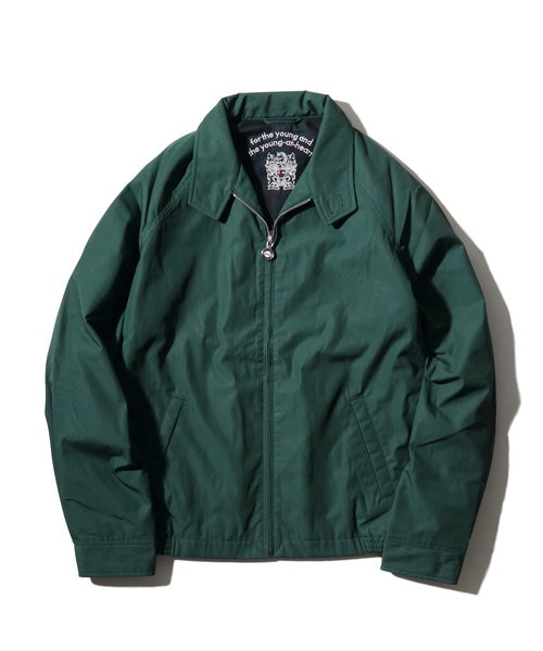 SPECIAL GUEST チェックスウィングトップ 短丈 刺繍 バックロゴ刺繍スウィングトップ＜秋冬＞｜ヴァンの通販｜&mall