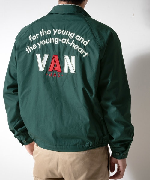 バックロゴ刺繍スウィングトップ＜秋冬＞｜ヴァンの通販｜&mall