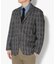 グレンチェックジャケット＜ストレッチ＞