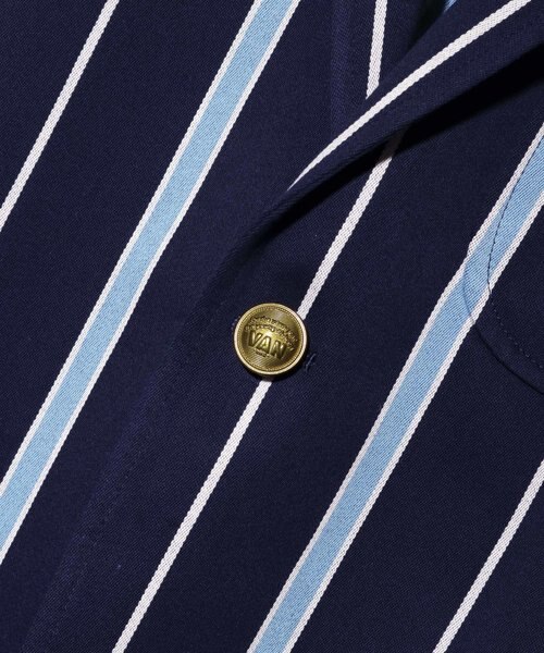 アイビーストライプジャケット｜ヴァンの通販｜&mall（アンドモール