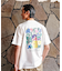 プリント刺繍Tシャツ＜フラワー＞