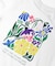 プリント刺繍Tシャツ＜フラワー＞