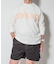 ロングスリーブTシャツ＜フラワープリント＞＜スラブ天竺＞