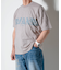 Tシャツ＜フラワープリント＞＜スラブ天竺＞