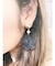 キラキラレースフラワーピアス