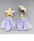 キラキラスターリボン2wayピアス
