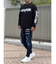 ロープネオンロゴデニムパンツ