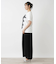 フリル刺繍半袖Tシャツ【THE NEW】【Leilian WHITE LABEL】