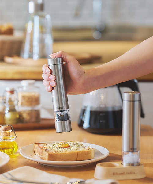 電動ミル ソルト＆ペッパー ミニ2本セット ｜ Russell Hobbs｜デイ