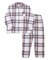 シュークリームガーゼ（R）チェックメンズパジャマ　ルームウェア　綿100％　お肌に優しい　やわらか　着心地がいい