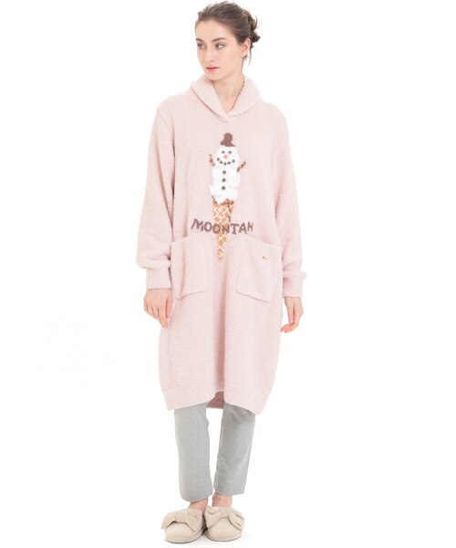 モールニットスノーマンワンピース もこもこ あったか｜ナルエー