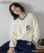 PEANUTS TMケーブルニットパンツ ルームウェア 部屋着 パジャマ ボトム あったか もこもこ スヌーピー おしゃれ