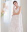 50/ダブルガーゼチェリーブロッサムノースリーブワンピース ネグリジェ　ルームウェア　桜　花柄　春　大人可愛い　パット付　綿100％　お肌に優しい