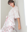 50/ダブルガーゼチェリーブロッサムセットアップ　セットアップ　ルームウェア　桜　花柄　春　大人可愛い　上品　軽やか　綿100％　お肌に優しい　おしゃれ