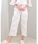 50/ダブルガーゼチェリーブロッサムセットアップ　セットアップ　ルームウェア　桜　花柄　春　大人可愛い　上品　軽やか　綿100％　お肌に優しい　おしゃれ