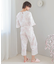 50/ダブルガーゼチェリーブロッサムセットアップ　セットアップ　ルームウェア　桜　花柄　春　大人可愛い　上品　軽やか　綿100％　お肌に優しい　おしゃれ