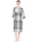 シュークリームガーゼ(R)ベーシックルームワンピース ネグリジェ　ルームウェア　部屋着　無地　チェック柄　大人可愛い　やわらか　綿100％　お肌に優しい　おしゃれ
