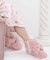 ファーブーツ ルームシューズ スリッパ 防寒 あたたか ふわふわ リボン かわいい おしゃれ ファー素材 