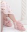 ファーブーツ ルームシューズ スリッパ 防寒 あたたか ふわふわ リボン かわいい おしゃれ ファー素材 