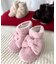 ファーブーツ ルームシューズ スリッパ 防寒 あたたか ふわふわ リボン かわいい おしゃれ ファー素材 